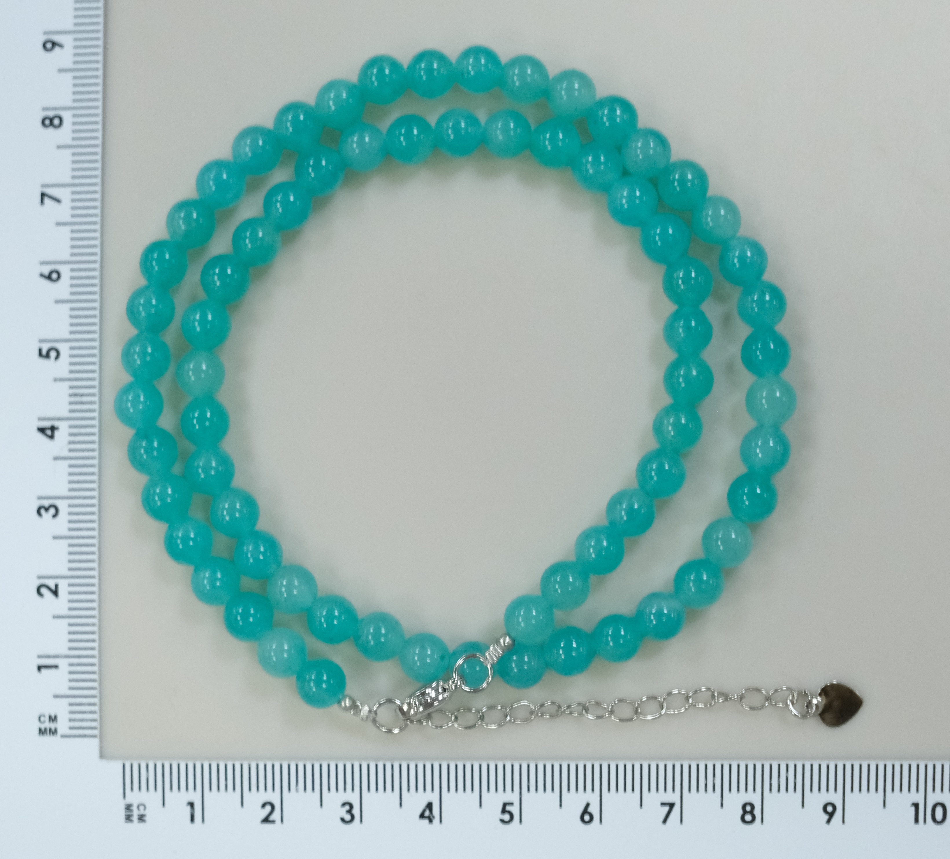 Бусы из амазонита